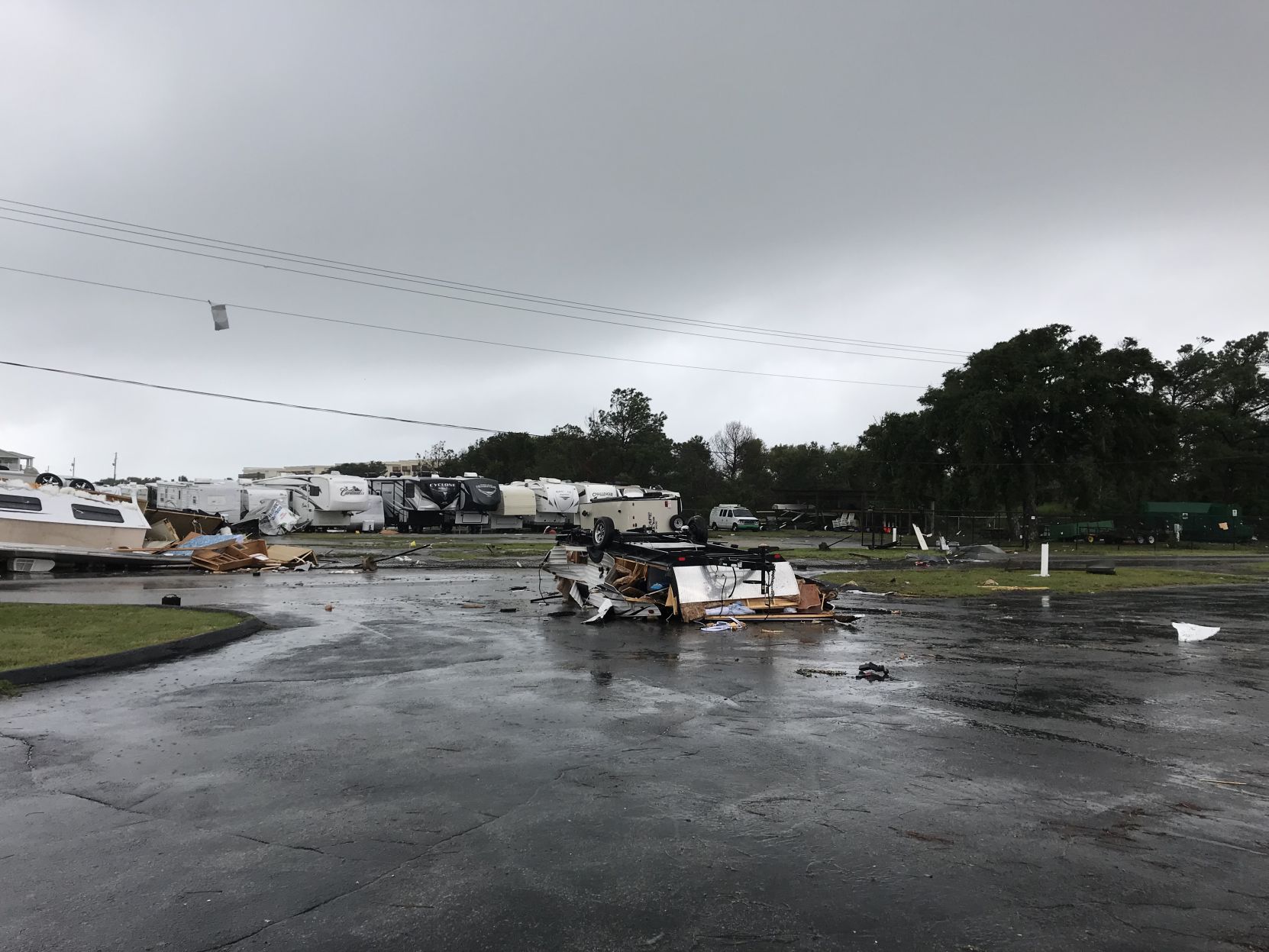 Tornado damage